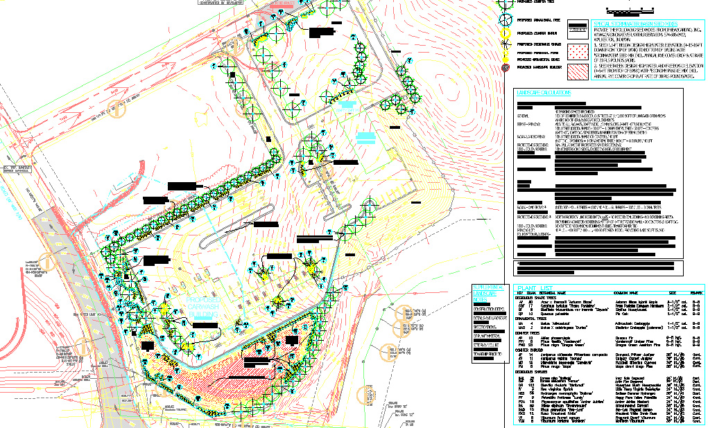 landscaping plans